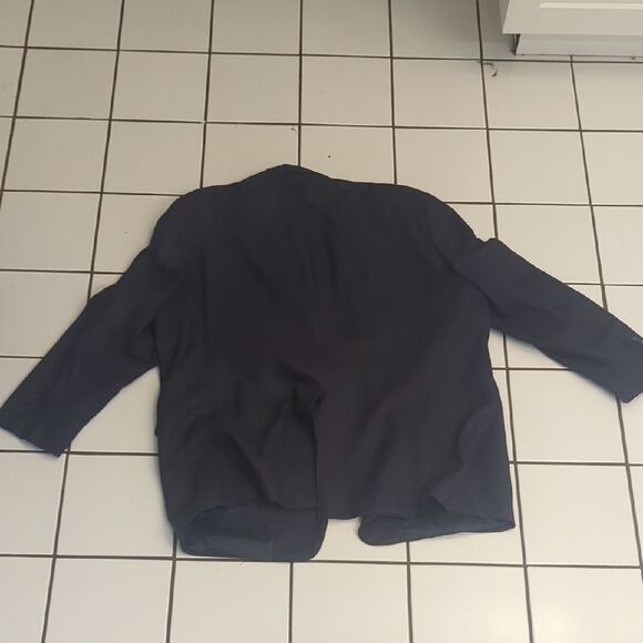 Austin Reed Blue with burgundy Blazer with Notched Lapel and Regular Fit - Picture 4 of 5